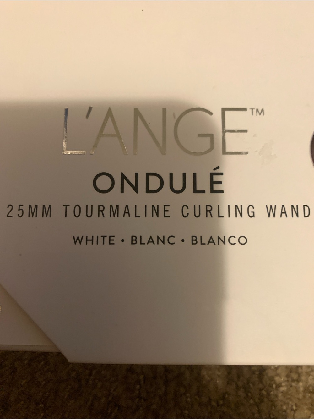 LANGE Curling wand 2 5 MM